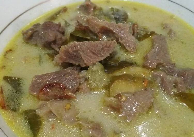 Resep Gulai daging kambing By dewi fortuna