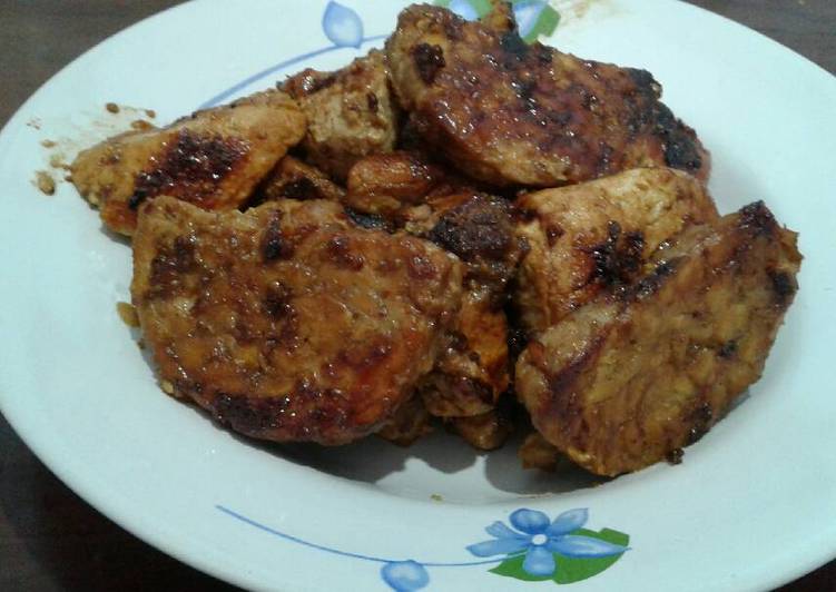 gambar untuk resep makanan Tempe tahu bacem bakar