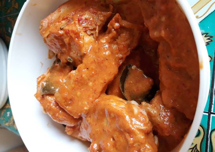 resep lengkap untuk Rendang ayam ala-ala rumahan (resep ibuk mertua)