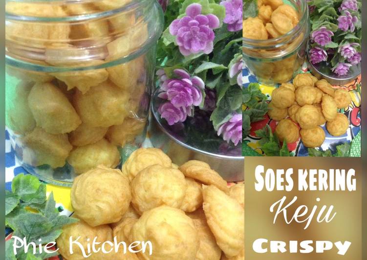 Resep Sus kering keju crispy By Phie Kitchen