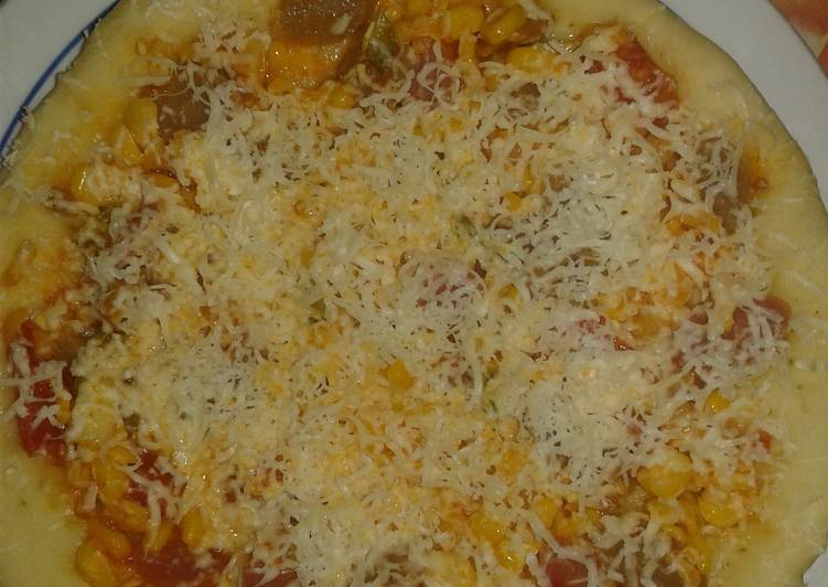 cara membuat Pizza Ricecooker simple empuk