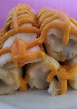 Roti Bakar Gulung Lumer