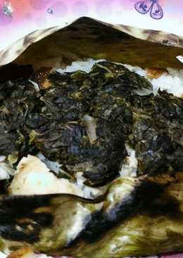 Nasi bakar simple