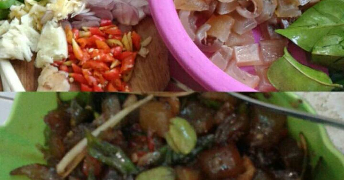 Resep kikil Tumis Pete pedas  manis oleh Da Candy Cookpad