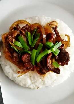 Daging Teriyaki Lada Hitam