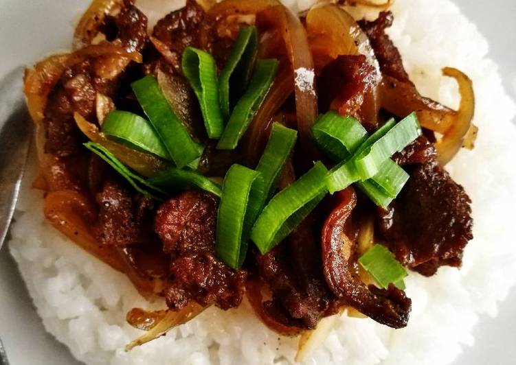 Resep Daging Teriyaki Lada Hitam Oleh Isha Wibowo Cookpad
