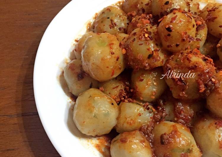 resep makanan Cilok Mudah dan Pedas Mantab