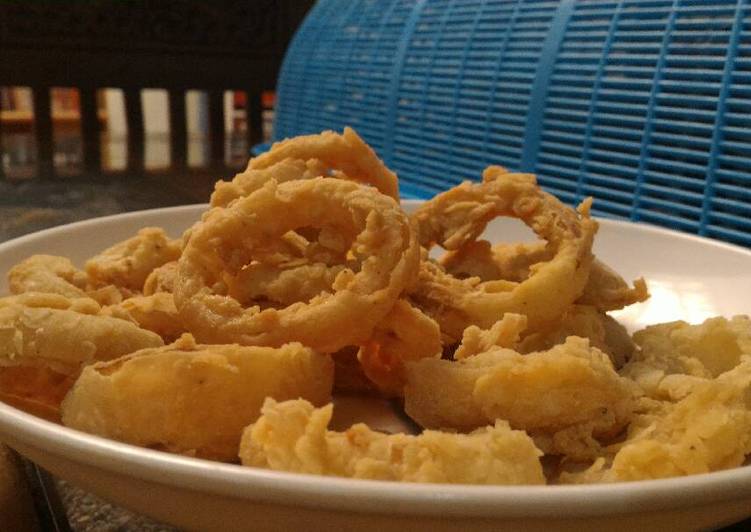 gambar untuk cara membuat Onion ring kriuuk