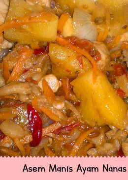 Asem Manis Ayam + Nanas
