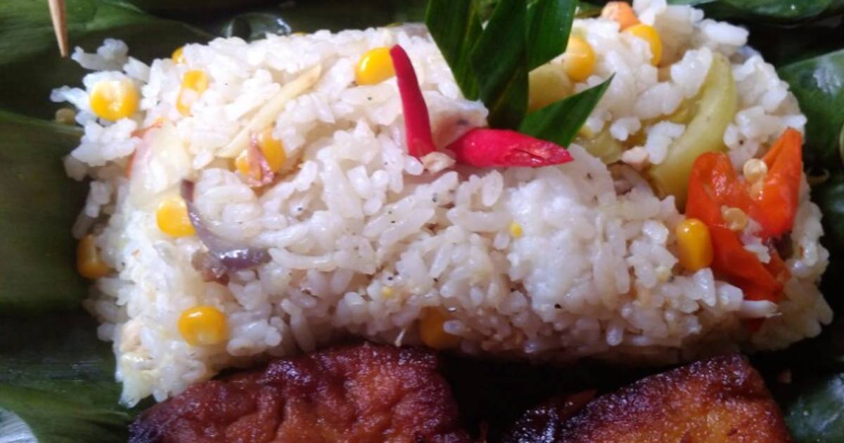 809 resep nasi bakar enak dan sederhana - Cookpad