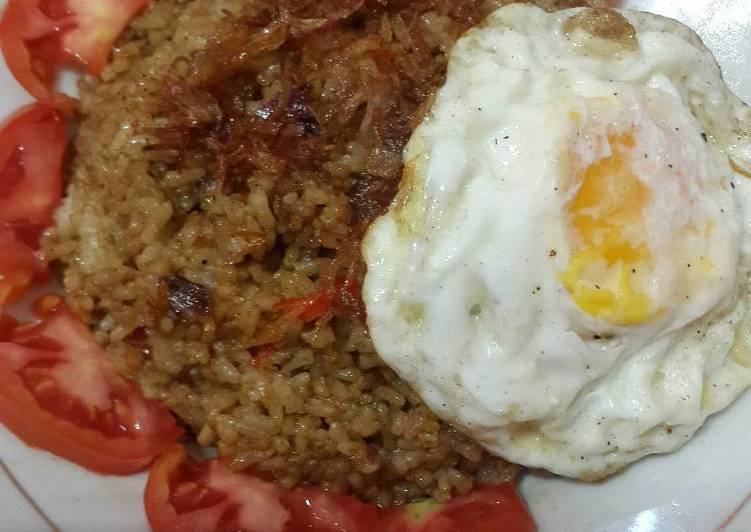 gambar untuk cara membuat Nasi goreng bumbu gule pedazzzzz mantap super praktis