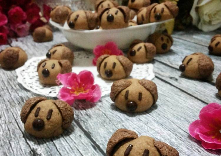 resep makanan Milo Doggies Cookies