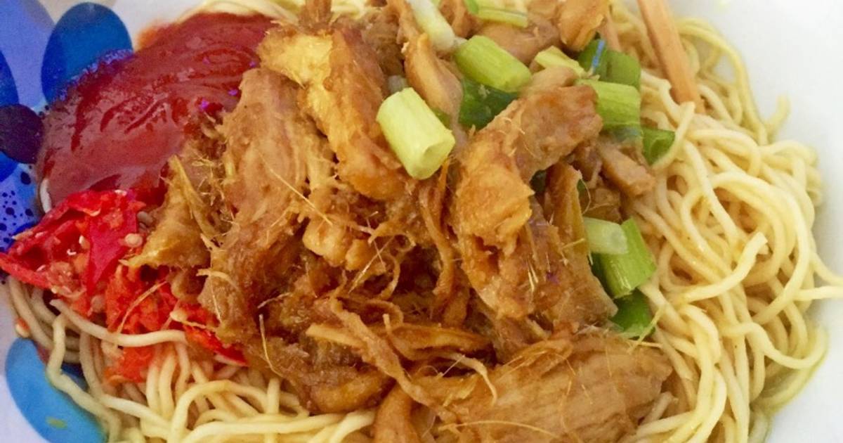 Resep Mie  Ayam  Gerobak versi Rumahan oleh Fitri s 