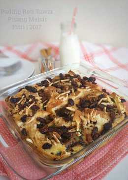 Pudding Roti Tawar Pisang Meisis