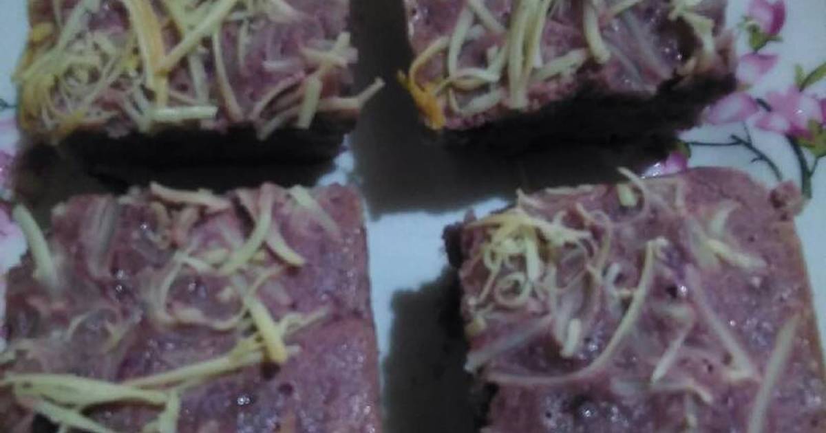  Resep  Brownies  Ubi Ungu  oleh Achui Lee mama Yovan 