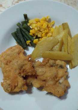 Fish n chips (ikan lele)