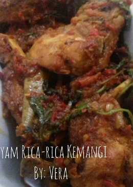 Ayam rica rica kemangi