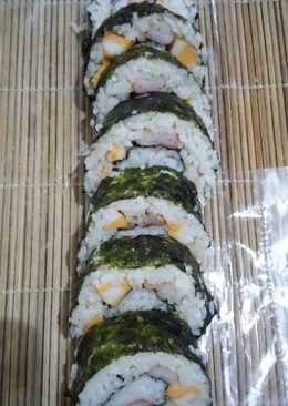 Sushi alias nasi gulung ala naz n nzi