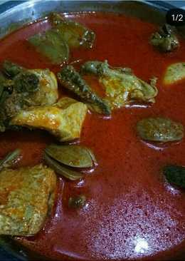 Gulai ayam dan jengkol sedappp