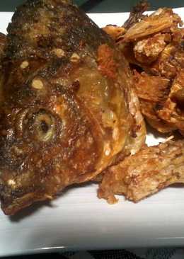 Ikan Mas Goreng enak