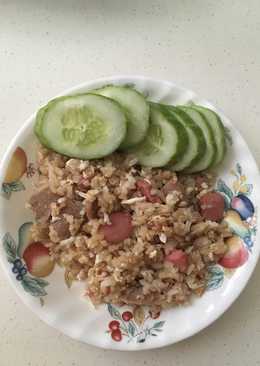 Nasi goreng telur asin