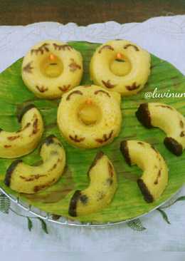 Bika Ambon Ekonomis #enakanbikinsendiri [chick & mini banana]