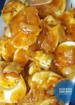 Telur Rebus Asam Manis