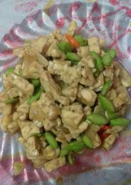 Tumis tempe pete