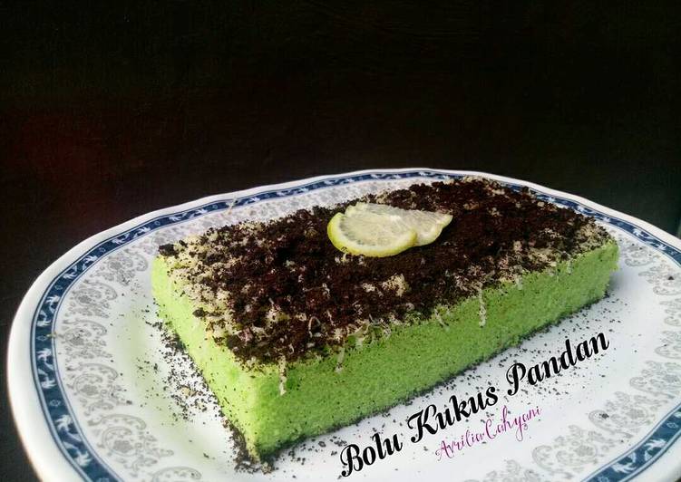 resep makanan Bolu Kukus Pandan