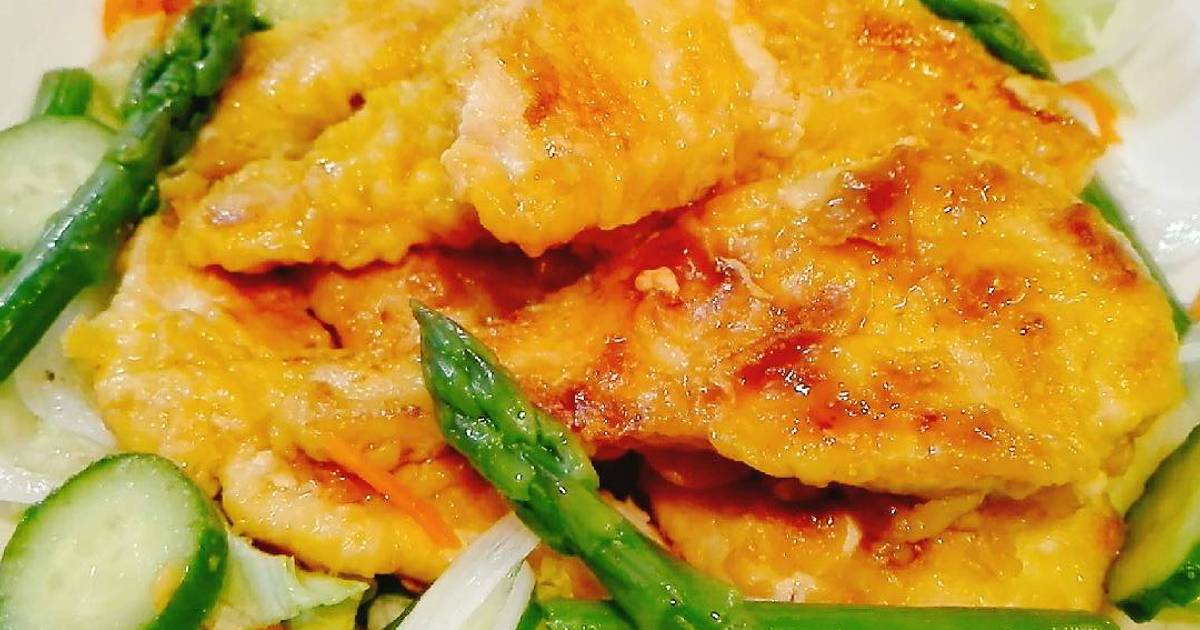 Resep Simple Chicken Katsu saus Asam Manis ala Akari Papa