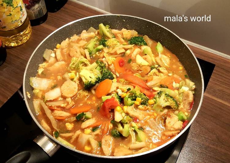 Resep Capcay Baso Ayam - Dapur Mala