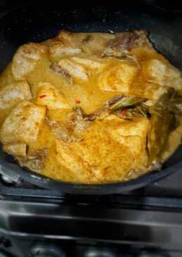 Tahu Daging Kuah Santan ð