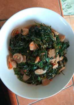 Tumis kangkung bumbu kencur #SeninSemangat