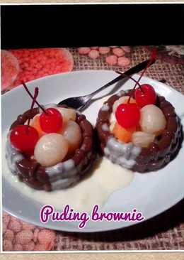 Brownies puding