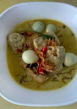 Opor tahu,tempe,telur puyuh