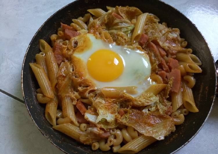 Pasta 10rb paling simpel ala anak kos teflon