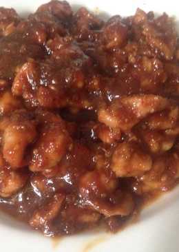 Ayam panggang bumbu sate kacang