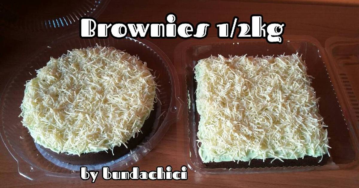  Resep  Brownies  1 2 kg 