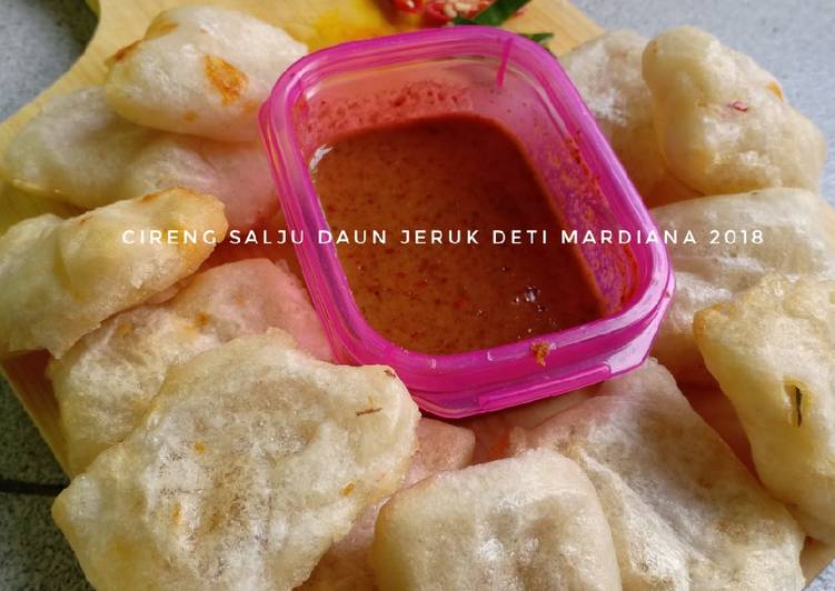 Cireng Salju Daun Jeruk recipe main photo
