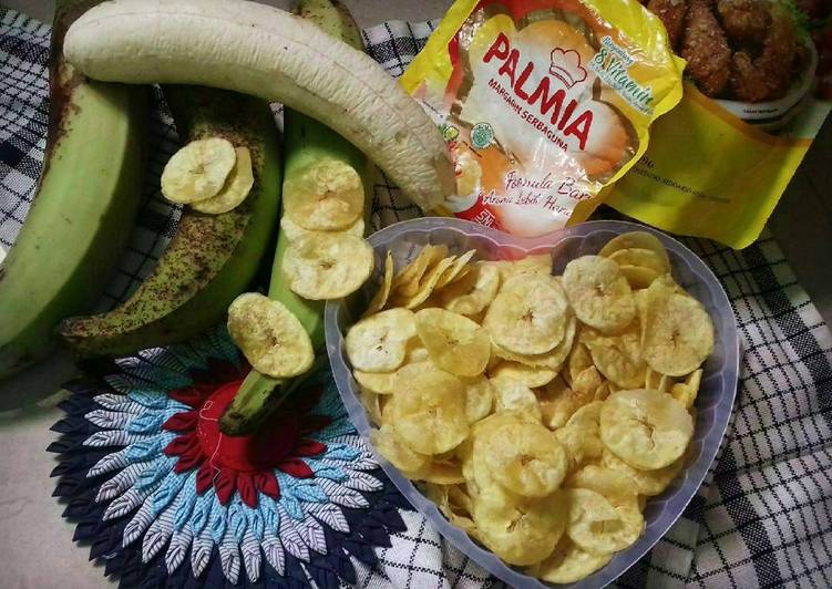 gambar untuk cara membuat Keripik Pisang Manis