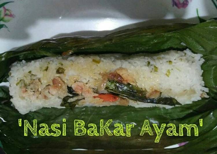 resep makanan Nasi Bakar Ayam