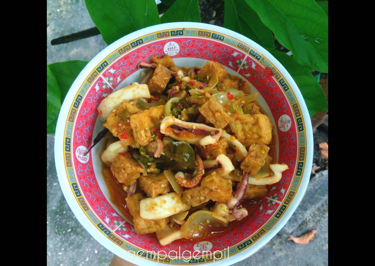 Resep Oseng Cumi Tahu Tempe - gempaLgempiL