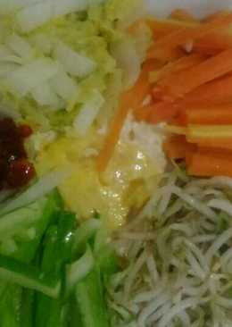 Bibimbab sederhana