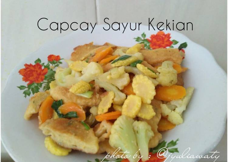 gambar untuk cara membuat Capcay Sayur Kekian