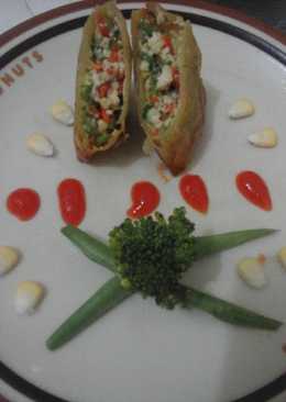 Lumpia sayur campur campur