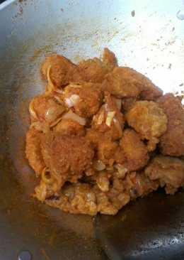 Cumi crispy asem pedas