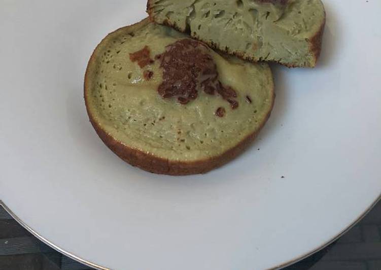 gambar untuk cara membuat Kue Lumpur Macha Greentea