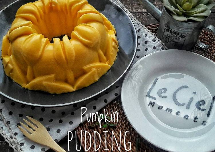 Resep Puding Labu Kuning(Pumpkin Pudding)