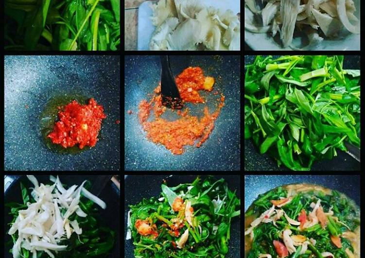 gambar untuk resep Ca Kangkung Jamur Tiram