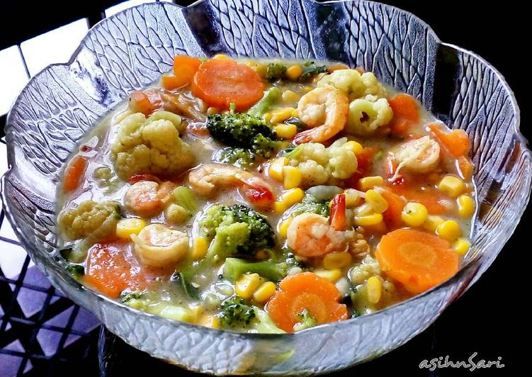 resep makanan Capcay Kuah (tanpa msg)